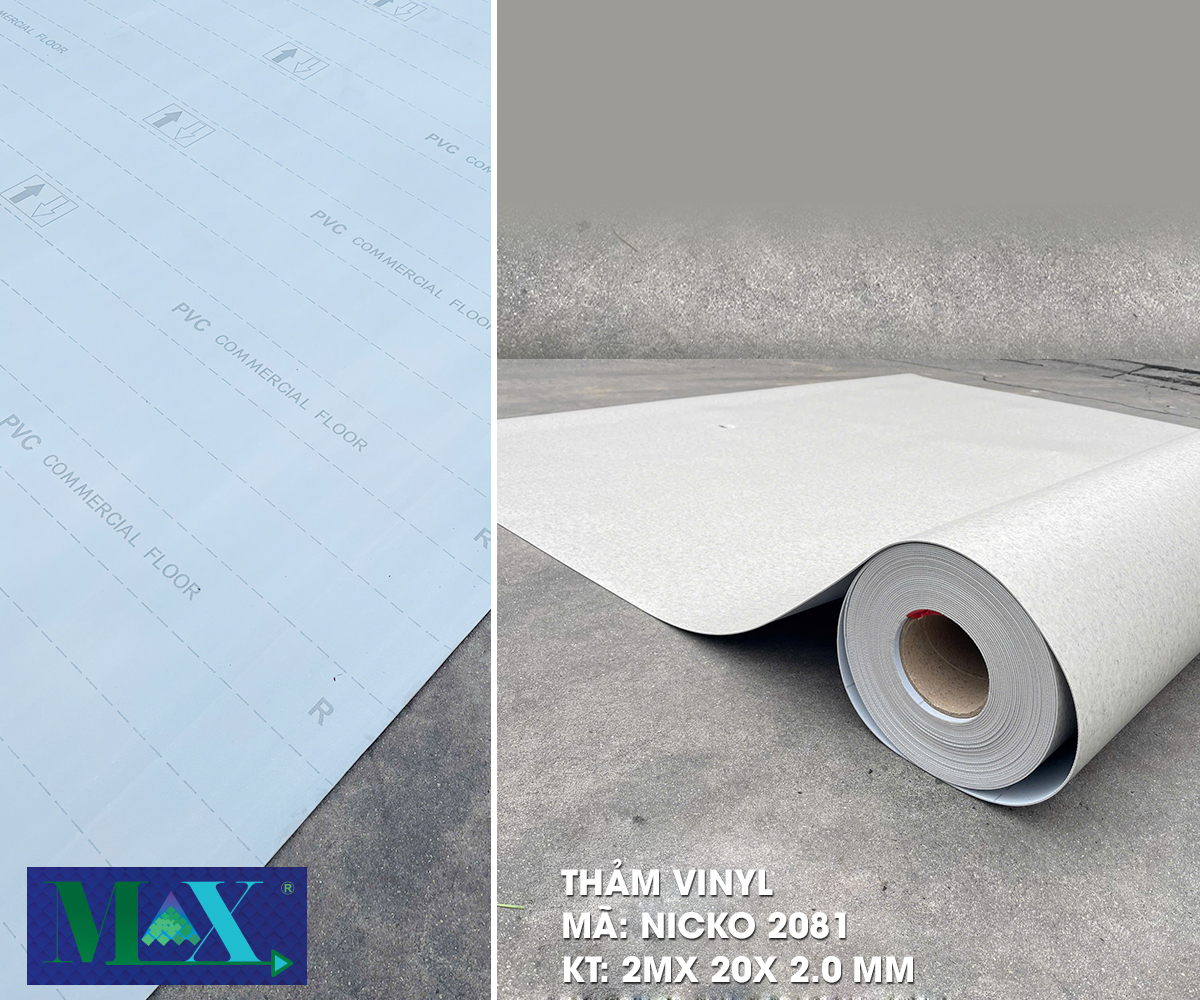 Thảm Vinyl kháng khuẩn Nicko369